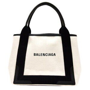 BALENCIAGA Navy Blue Cabas Tote Bag Black CABAS Nero